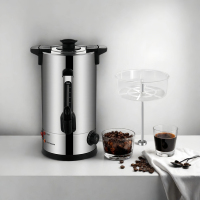 Cafétéria commerciale 8L 11L 13L Chaudière à eau électrique Café Thé Machine de brassage Urne à eau avec filtre en acier inoxydable