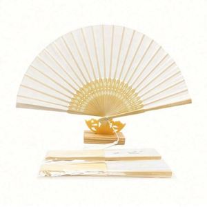 Custom Folk Art Painted Sublimation Folding Bamboo Wedding <b>Hand</b> <b>Fan</b> for Bride - Product Image 3