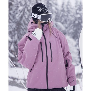 Traje de Esquí y Snowboard Impermeable 100% Poliéster para Mujer y Hombre, Chaquetas Deportivas de Invierno con Cierre de Cremallera y Permeabilidad a la Humedad - Product Image 4