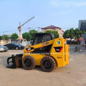 Cargadora de Ruedas Pequeña Caterpillar 226B Usada a Bajo Precio, Maquinaria de Construcción de 2 Toneladas, Cargadora Cat 226B 246B 246D con Pocas Horas de Uso - Product Image 1