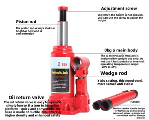 <span class=keywords><strong>Cric</strong></span> hydraulique robuste de 50 tonnes pour l'entretien des véhicules tout-terrain - Product Image 2
