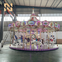 Carrousel de luxe européen Nova Rides, 24 places, pour centre commercial, intérieur/extérieur, Luna Park, manège de carnaval à vendre