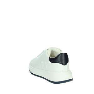 Zapatillas Infantiles Ferre FB-030 Blancas y Azules de Lona, Modelo Moderno - Product Image 2