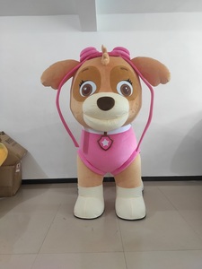 Popolare in movimento personaggio dei cartoni animati zampa cane skye mascotte adulto tuta gonfiabile zampa cane pattuglia mascotte costume per la vendita - Product Image 4