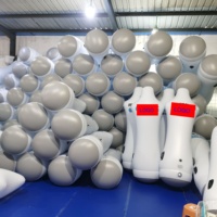 Gobelet factice gonflable professionnel d'équipement d'entraînement de crosse de corps d'air de PVC