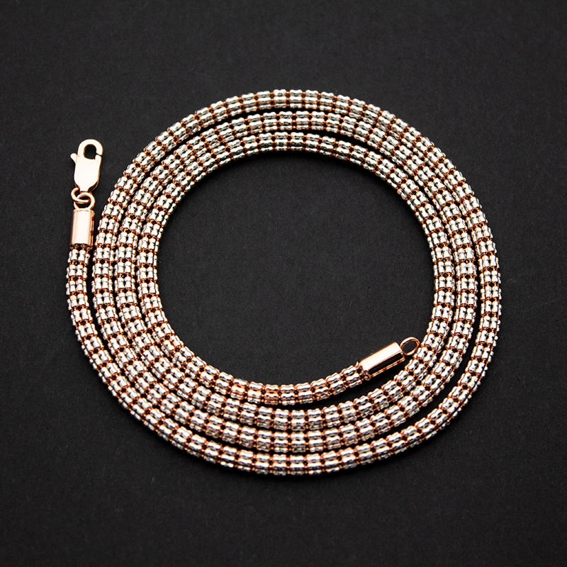 Rose & white two tone