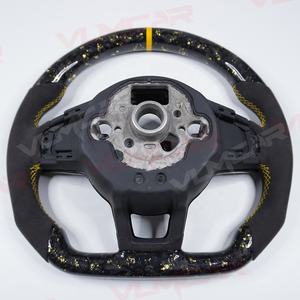 Private Custom Forged Carbon Fiber Steering <strong>Wheel</strong> for <strong>VW</strong> Golf MK7 GTI MK7R/with Carbon <strong>Trim</strong> - Product Image 6