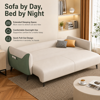 Modernes Luxus-Schlafsofa 3-in-1 mit Relaxfunktion, platzsparender Stauraum und Designer-Komfort für Ihr Zuhause