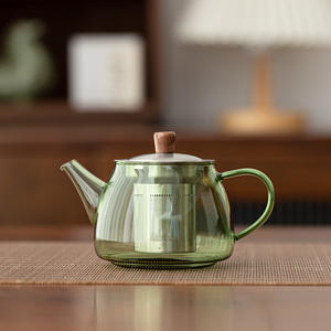 Juego de té Kung Fu de acero inoxidable para el hogar moderno de diseño Original 2024, <span class=keywords><strong>tetera</strong></span> de separación de agua con <span class=keywords><strong>cucharón</strong></span> de baja fuga - Product Image 1