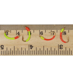 Hegene sabiki Fly trout bluegill Perch powan whitefish ICE ICE Fishing Lure-EPOXY Nymph midge Buzzer pupae River แม่น้ำทะเลสาบ - Product Image 3