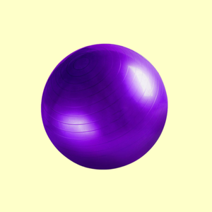 Ballon de yoga et de fitness anti-éclatement en PVC écologique pour la grossesse, l'accouchement et l'entraînement sportif - Product Image 6