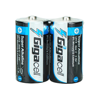 Pila Super Alcalina de 1.5v LR14 Tamaño C, Pila Seca de Larga Duración para Radios, Juguetes y Otros Dispositivos de Alto Consumo