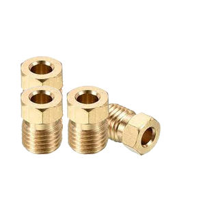 Venta directa de fábrica de alta resistencia M8 4,5mm Rosca macho Accesorio de compresión de latón Perno de latón - Product Image 4