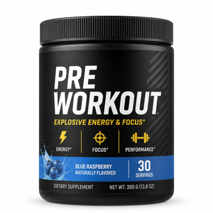Customized Organic Pre Workout Muscle Building Nutrition Electrolyte Creatine Monohydrate Powder Sugar Free GMO Free Low Carb - Product Image 1