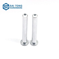 Rivets pleins en aluminium à tête plate 3mm 4mm 5mm légers et résistants à la corrosion pour fixation de cadre de vélo et de frein