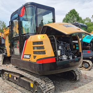 Excavatrice hydraulique sur chenilles d'occasion Sany60C, excavatrice Sany60 en bon état, 6 tonnes, petite excavatrice SY60C, fabriquée en Chine - Product Image 6