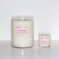 Bougie parfumée extra-large AIKUN en verre transparent à plusieurs mèches pour salons, avec pot à large ouverture, décoration parfumée pour la maison
