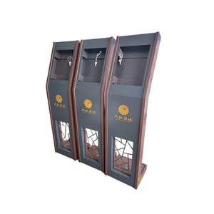 Ngoài trời không thấm nước sinh trắc học kiểm soát truy cập trạm tự động nhận dạng khuôn mặt hai chiều âm thanh thẻ khóa màn hình cảm ứng; không gỉ - Product Image 3