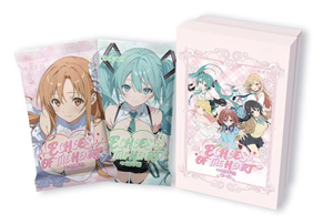 DM Wholesale Waiifu Edition Anime Goddess Collectible Holographic Metal Waifu TCG Blind Box Mystery Pack Retail Toy Display - Product Image 2
