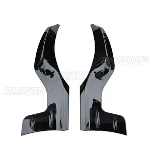 Extensión de Esquina para Parachoques Trasero de Automóvil Honda Civic Hatchback de 11.ª Generación (2022-2024), Estilo Mugen MU, Difusor, Negro Brillante - Product Image 5