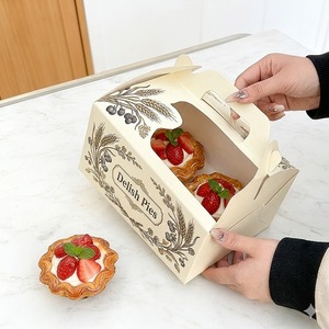Cajas de Papel para Panadería Ecológicas Personalizadas con Laminado Mate e Impresión Serigráfica para Pan, Pasteles y Repostería para Llevar - Product Image 5