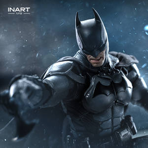 ฟิกเกอร์อินอาร์ต อาร์คแฮม ออริจิน แบทแมน ขนาด 1/12 โมเดลแอคชั่นฟิกเกอร์ 6 นิ้ว ตัวละครฮีโร่ต่อสู้ตลอดกาล ของสะสมที่ดีที่สุด - Product Image 4