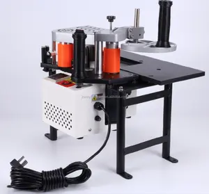 Manual Portable Edge Bander Jbt102b Double Glue Cover Pvc Banding Machine mdf Wood Working Small Edge Bander Machinery