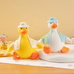 Cartoon Kawaii Dressed Duck Squishy <b>Toy</b> Cute Duck Squeeze <b>Toy</b> Stress Relief Fidget <b>Toy</b> <b>for</b> Kids <b>Adults</b> - Product Image 3