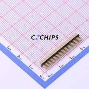 X1321WV-2x27J-C30D23 Pin Header Through hole Component (THT),P=1.27mm Connector 2x27P 1.27mm 1.27mm Pin Header - Product Image 1