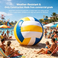 Modèle de volley-ball gonflable personnalisé YTSF-D20 avec souffleur et pompe à air électrique pour les fêtes en plein air, les parcs à thème et la décoration de festivals