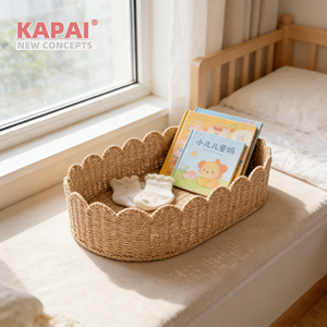 KAPAI Soft Paper Rope <strong>Changing</strong> Basket | Comfortable <strong>Changing</strong> &amp; Diaper Storage in One - Product Image 5