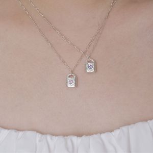 Collar de Plata de Ley S925 con Ágata en Forma de Corazón, Diseño Compacto y Ágil, Estilo Instagram, Nudo de Agua Alcalina, Colgante de Moda Nicho - Product Image 4