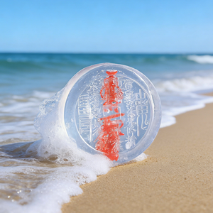 Jabón de limpieza espiritual Feng Shui, barra de talismán antiguo con moneda del espíritu de la montaña para la <span class=keywords><strong>buena</strong></span> <span class=keywords><strong>suerte</strong></span> y protección energética - Product Image 6