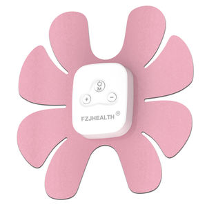 EMS Micro current <span class=keywords><strong>Wireless</strong></span> <span class=keywords><strong>Tens</strong></span> Stimulator Gerät Fitness Bauch muskel <span class=keywords><strong>massage</strong></span> gerät Physiotherapie-Ausrüstung Leder Pink/Braun - Product Image 1