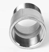 Accessoire de plomberie fileté en acier inoxydable 304, filetage interne et externe, joint fileté interne et externe