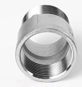 Raccordo Filettato in Acciaio Inox 304 con Filettatura Interna ed Esterna, Accessorio Idraulico per <span class=keywords><strong>Tubi</strong></span> - Product Image 6