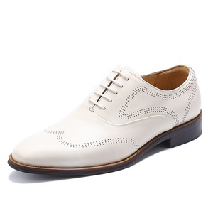 Zapatos Oxford de Piel Genuina para Hombre, con Punta Cuadrada y Cordones, para Primavera y Otoño, Deportivos, Casuales, de Oficina y para el Trabajo - Product Image 6