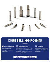 SJC13-60-P13 Punch Ejektor Lurus untuk Cetakan Stamping |   SKD11 SKH51 SKH40, HRC 60-64