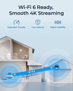 Caméra de sécurité solaire <span class=keywords><strong>REOLINK</strong></span> 4K sans fil pour extérieur, double objectif 8MP, détection intelligente, ColorX, batterie, caméra <span class=keywords><strong>WiFi</strong></span> pour la sécurité domestique - Product Image 2