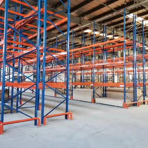 מדף אחסון מתכת בהתאמה אישית למחסן, מדף משטחים כבד, תקן CE ISO - Product Image 1