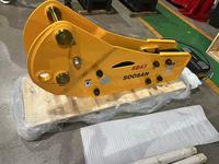 Marteau brise-roche hydraulique latéral robuste pour SB 43, 5-12 tonnes, diamètre de la pointe de 75 mm, boîte de vitesses, pour l'exploitation minière