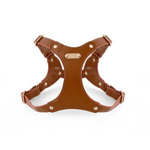 Loudik - Arnés de Cuero Suave para Perros, Correa para Pasear Perros, Cuerda para Perros Corgi de Tamaño Pequeño, Venta al por Mayor - Product Image 1