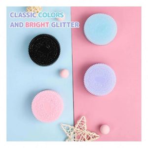 New Arrival Clear Transparent Silicone <b>Squishy</b> Crystal Ball Sensory Fidget Toy with Glitter Liquid for Squeezing Pleasure - Product Image 6