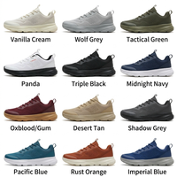 Chaussures à bout large pour hommes, chaussures décontractées en mesh respirant pour hommes, baskets légères pour la marche pieds nus