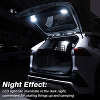 Lampe de coffre LED SMD blanche pour intérieur de voiture Leadway Automotive Retrofit, lampe de porte-bagages, lampe de lecture de hayon 2019-2025