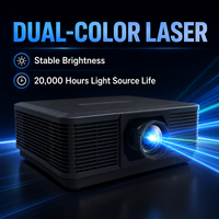 4K Profesyonel AV Projektör 10000 ANSI Lümen 3LCD, Sergi ve Müze İçin Kenar Birleştirme Özelliğiyle