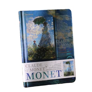 Quaderno con Copertina Rigida, Agenda, Pagine Fisse Colorate, Serie Pittura a Olio, Stile Classico Semplice Retrò - Product Image 1