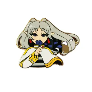 Kunshan muyue pins nhà sản xuất mềm Anime men Pin nhuộm Kim Loại Tùy chỉnh trượt men pins