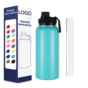 Double Wall Vacuum Insulated Stainless Steel Tumbler 32oz Water <b>Bottle</b> with Handle and Lid Leak-Proof LED Temperature Display - Product Image 1