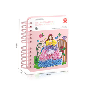 <span class=keywords><strong>Libro</strong></span> <span class=keywords><strong>de</strong></span> imágenes <span class=keywords><strong>de</strong></span> princesa, rompecabezas, papel <span class=keywords><strong>de</strong></span> calidad, pintura DIY, vestido <span class=keywords><strong>de</strong></span> niña hecho a mano, pegatina, diseño creativo <span class=keywords><strong>de</strong></span> Poke, juguetes <span class=keywords><strong>de</strong></span> pasta para niños - Product Image 5